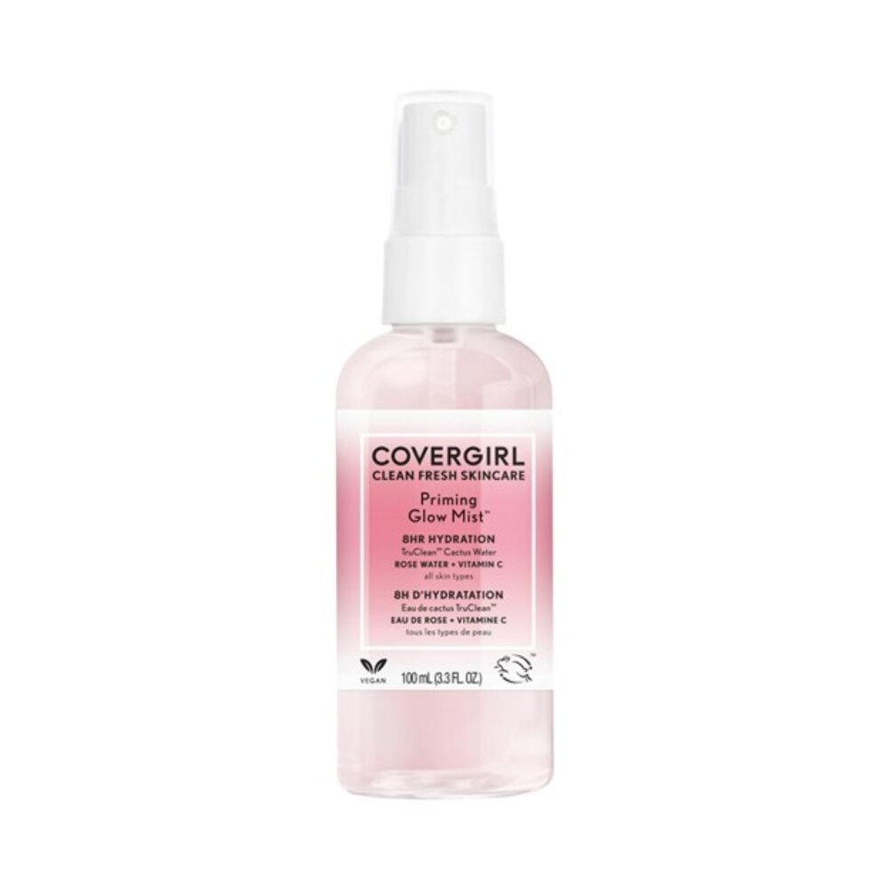 COVERGIRL Clean Fresh Skincare Priming Glow Face Mist New